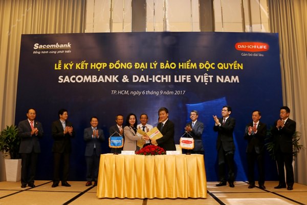 Dai-ichi Life Vietnam and Sacombank enter into exclusive 20-year bancassurance partnership...